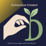 an image of a sprout with the letter d and a hand reaching out